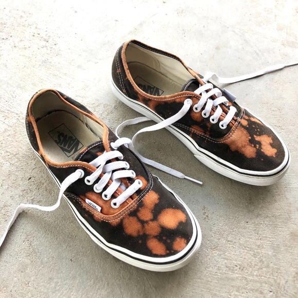 bleaching vans shoes